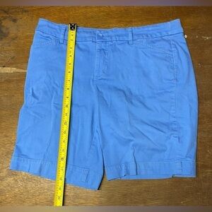 St. Johns Bay Women’s Bermuda Shorts - Sky Blue - Size 14P - Great Condition